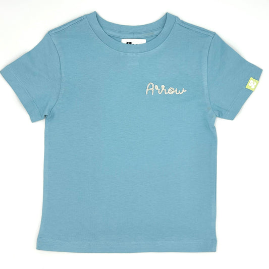 HAND EMBROIDERED KIDS TEE