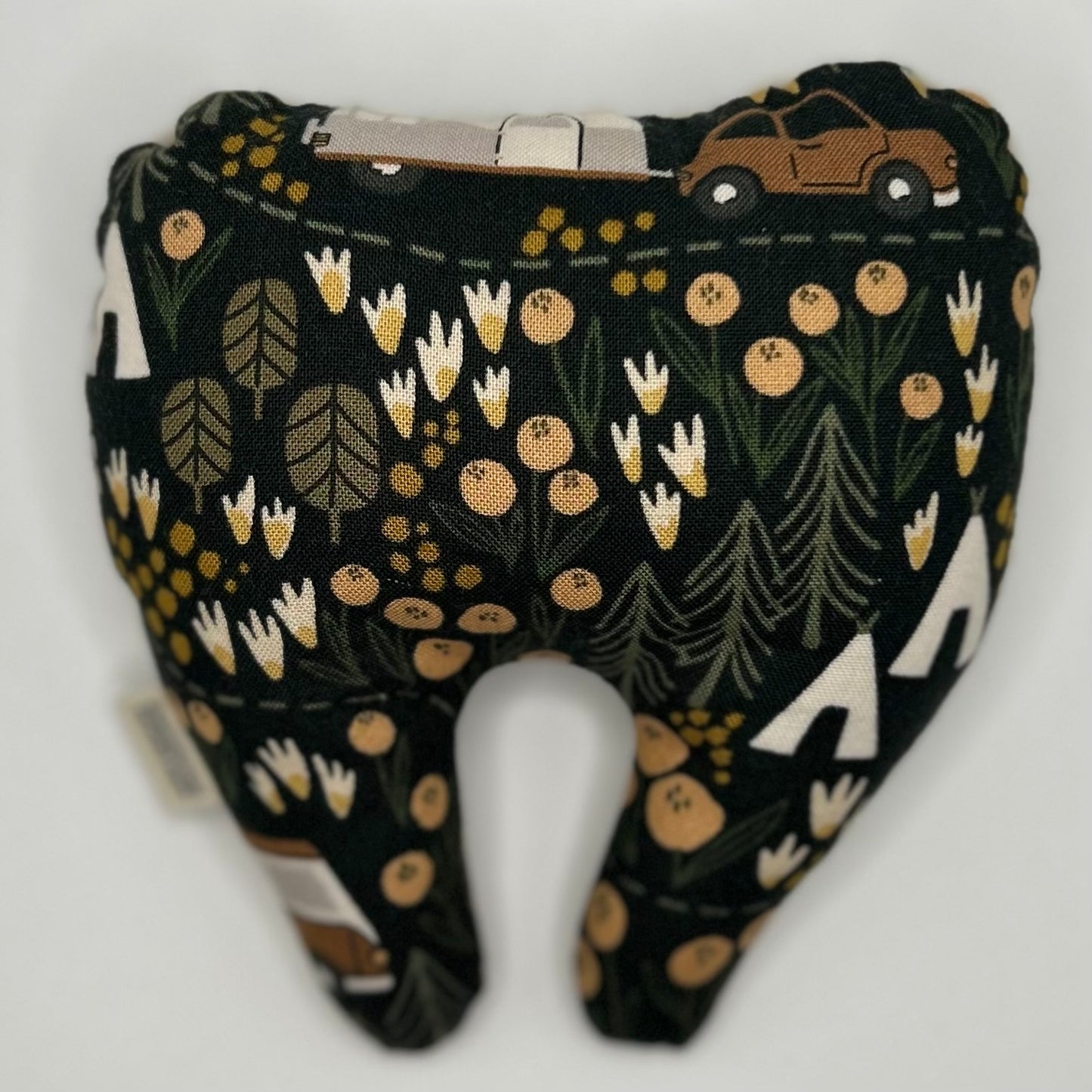 MONOGRAMMED TOOTH PILLOWS