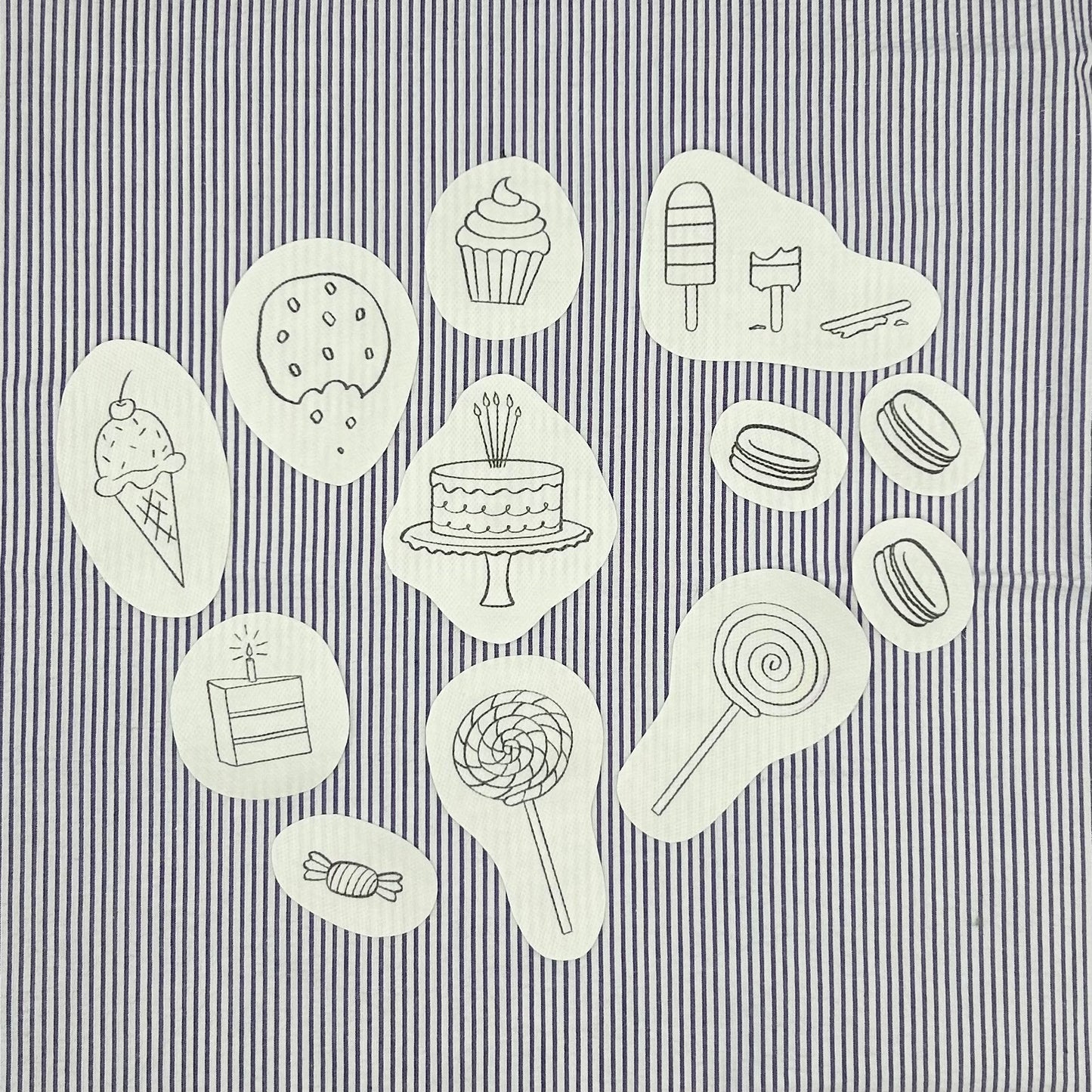 SWEET TOOTH EMBROIDERY PACK