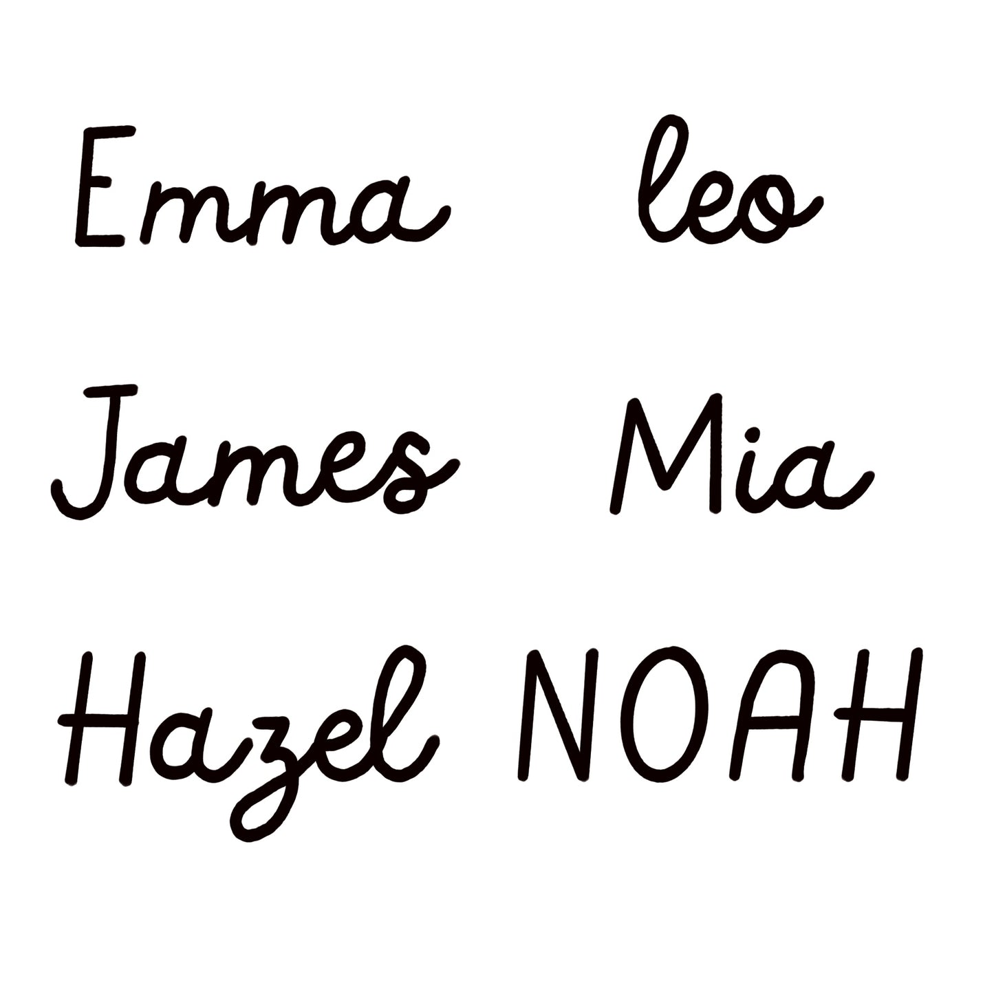 PERSONALIZED NOTEBOOK PENCIL POUCH