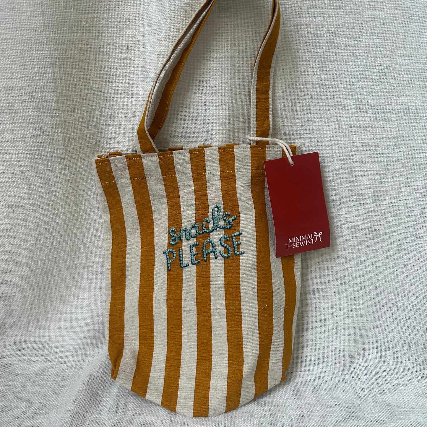 SNACKS PLEASE TINY TOTE