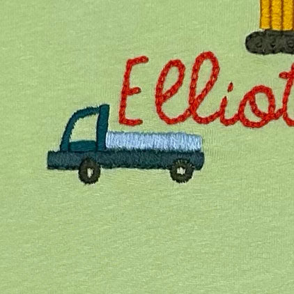 Hand Embroidery Options for Loop Tees