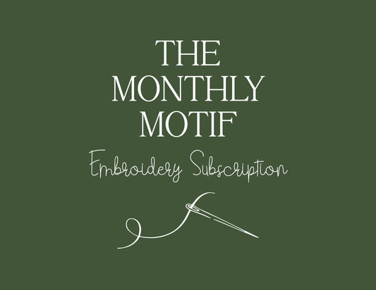 MONTHLY STICK & STITCH PACK