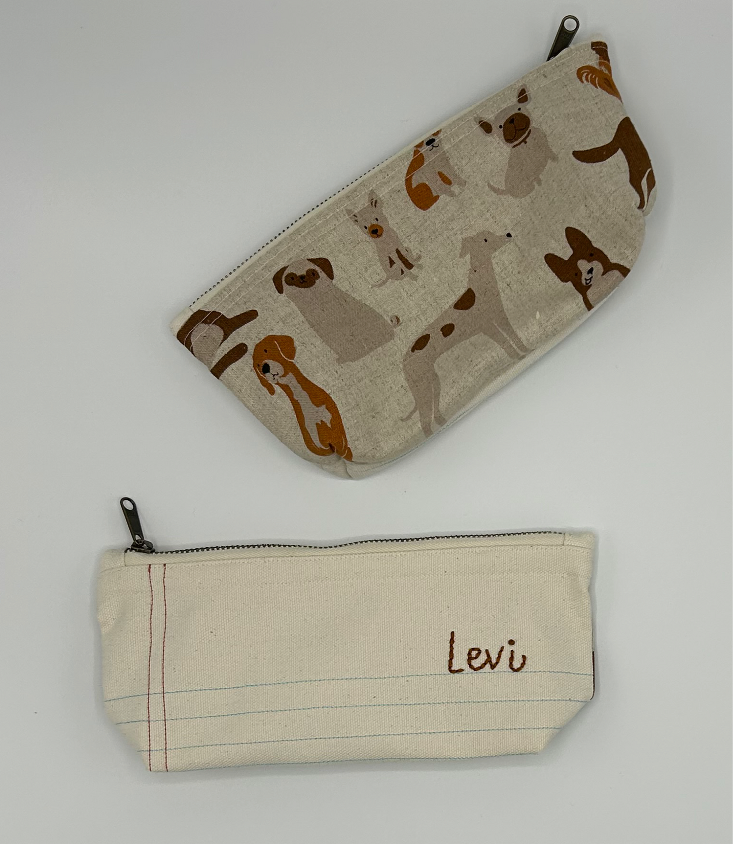 PERSONALIZED NOTEBOOK PENCIL POUCH