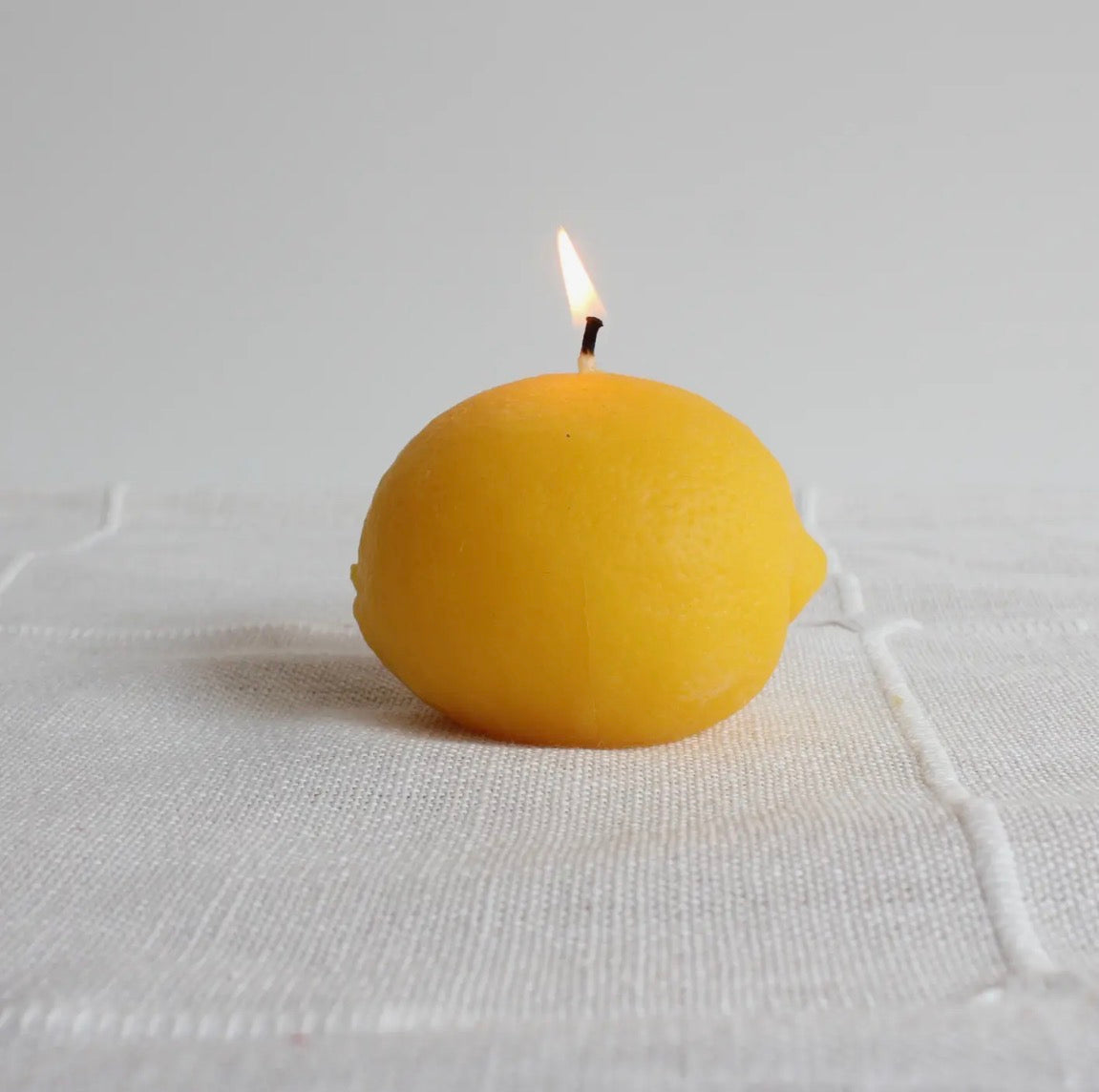 LEMON BEESWAX BIRTHDAY CANDLES