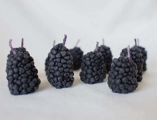 BLACKBERRY BEESWAX BIRTHDAY CANDLES