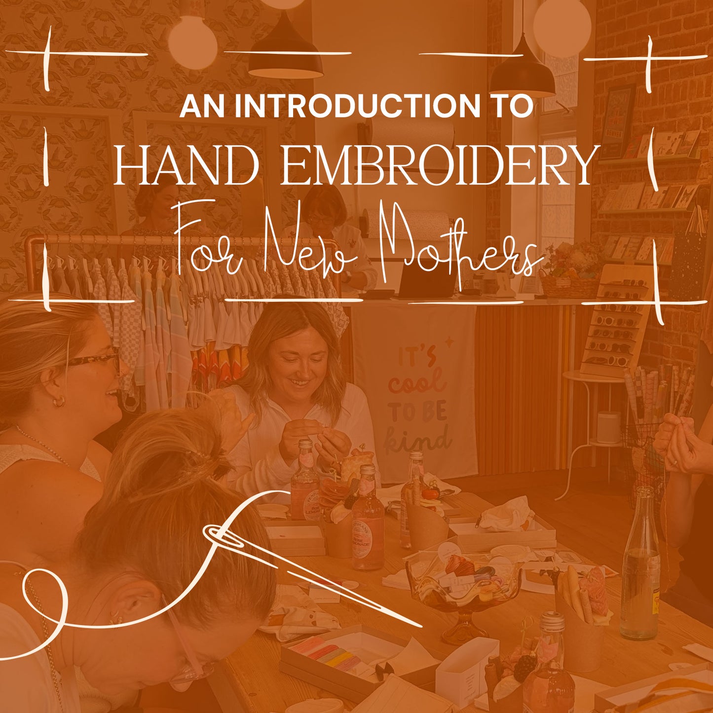 AN INTRODUCTION TO HAND EMBROIDERY FOR NEW MOTHERS