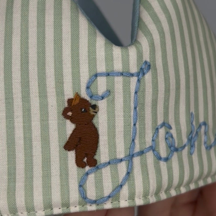 1" embroidery size