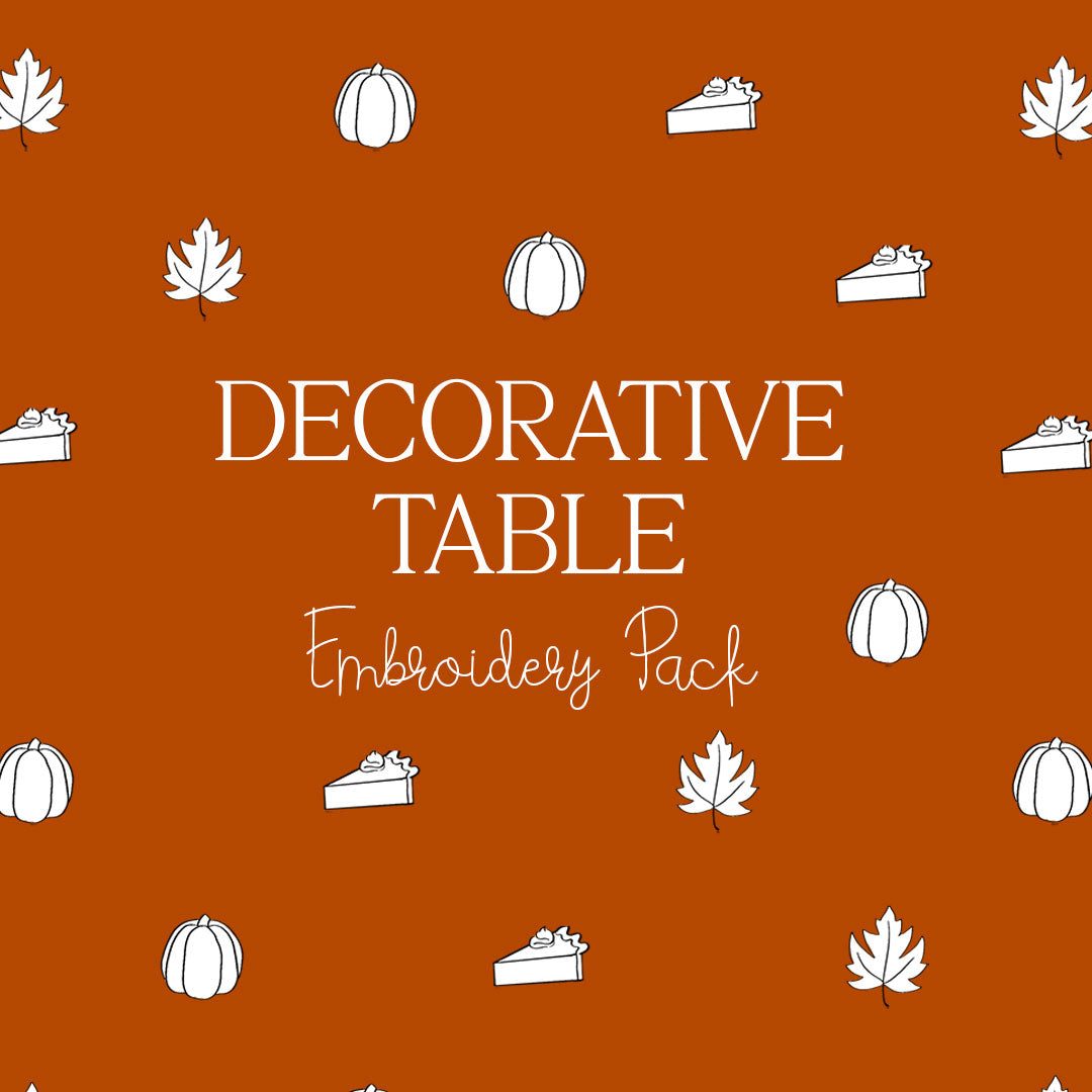 DECORATIVE TABLE PACK: DIGITAL DOWNLOAD