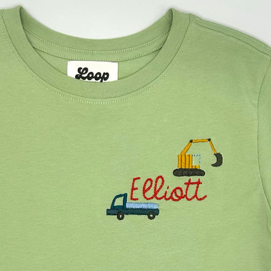 Hand Embroidery Options for Loop Tees