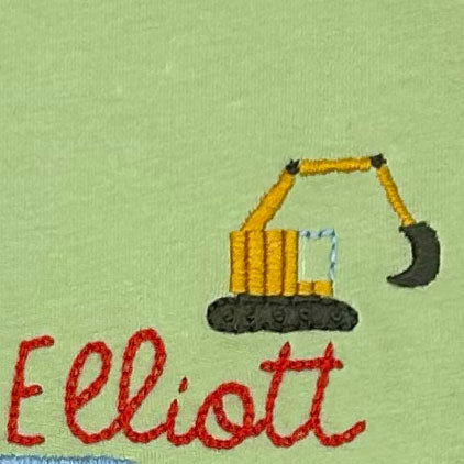 Hand Embroidery Options for Loop Tees