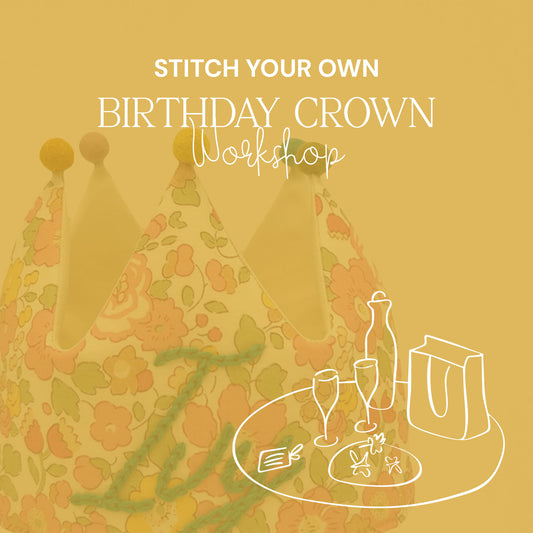 STITCH YOUR OWN BIRTHDAY CROWN